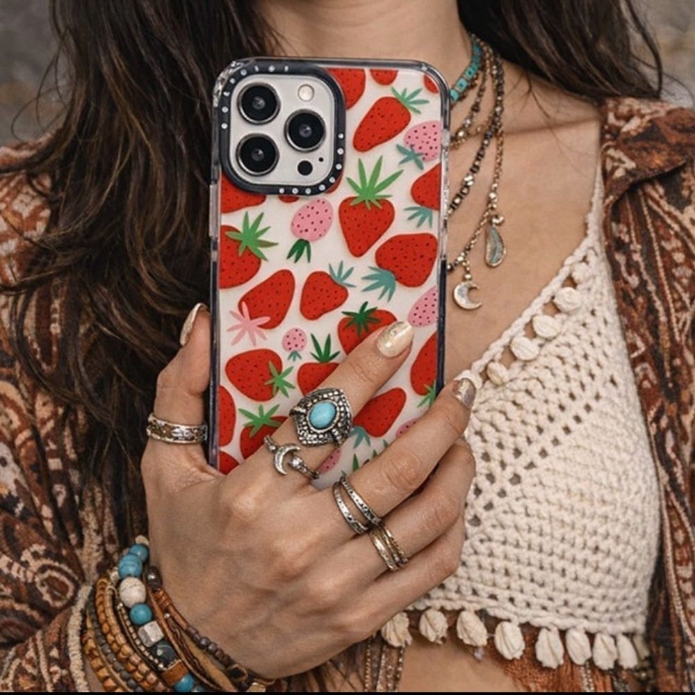 Strawberry Pattern Phone Case